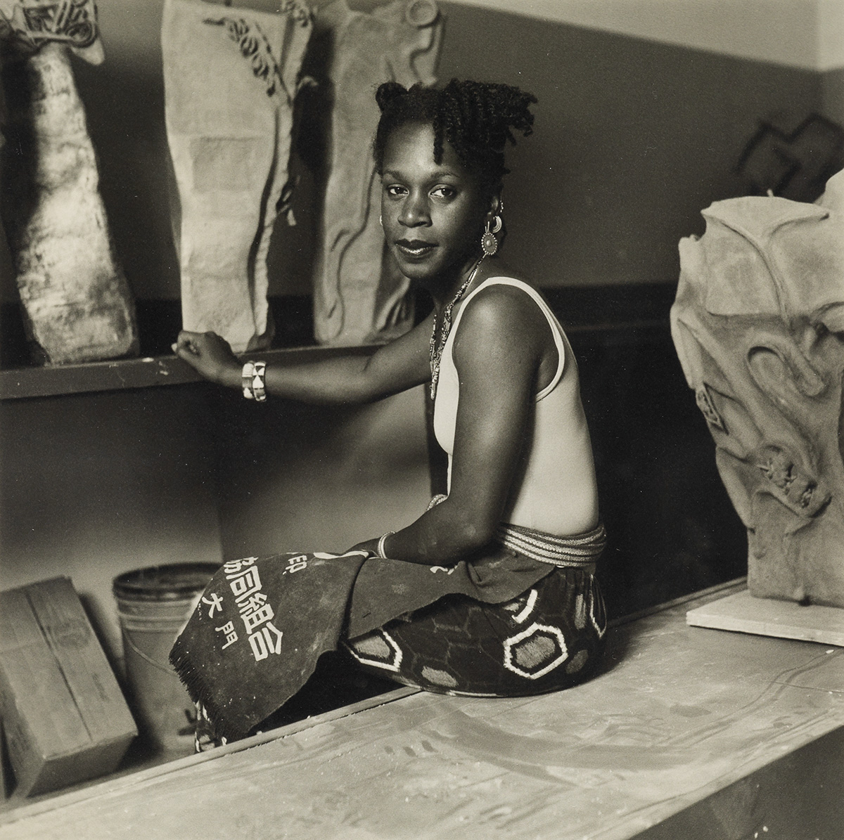 DAWOUD BEY (1953- ) The artist Sana Musasama.